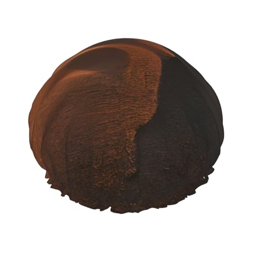 Sand Dunes Wiederverwendbare Duschhaube für Frauen, doppelte wasserdichte Schichten, Badehut, Haarbehandlung Essentials von JKXUN