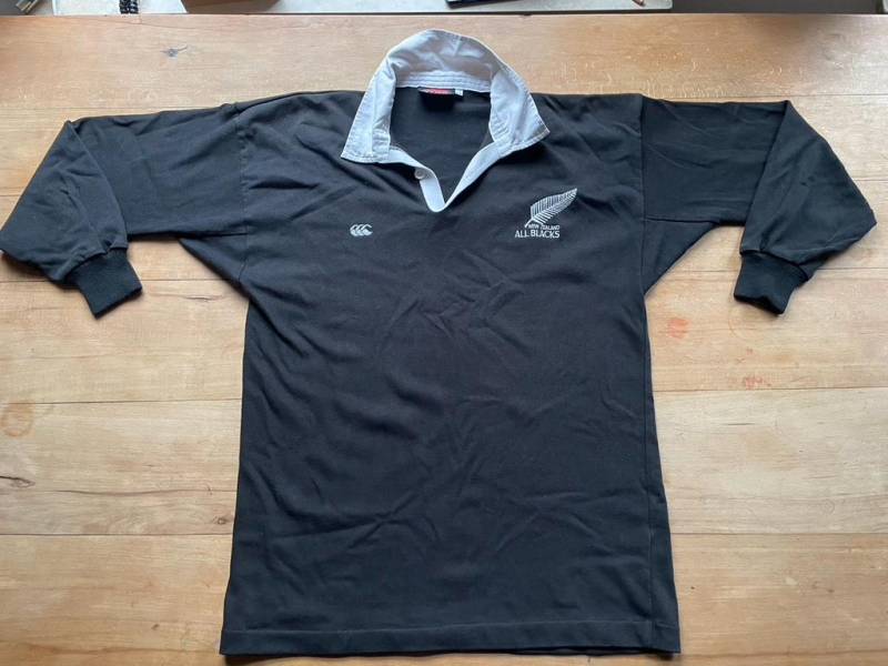 All Blacks Canterbury Rugby Jersey L 1990-1992 - Vintage, Selten All Blacks Canterbury Rugby Jersey L 1990-1992 - Vintage, Selten von JKrugby