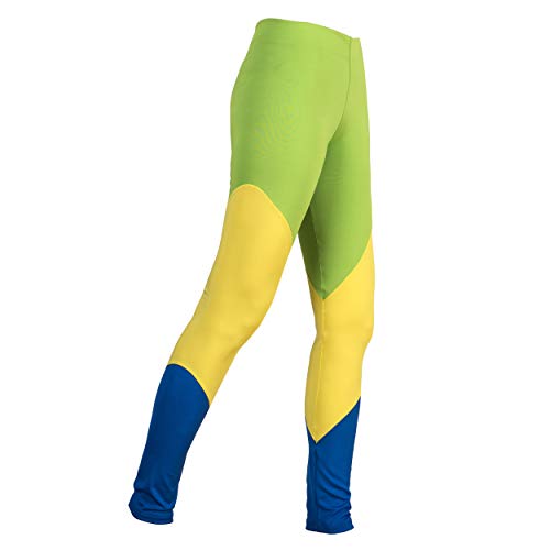 Brasilien Flaggen Mädchen Jugend Beingings Hosen Strumpfhosen Aktiv Sport beiläufige Komfort Elasticated Fit Knöchel Länge - 13-14 von JL Sport