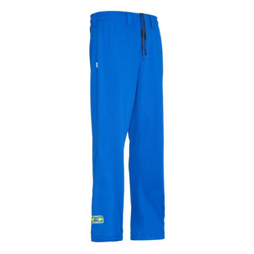 JL Sport Authentische Brasilianische Capoeira Kampfsport Unisex Hosen (Blau) - S von JL Sport