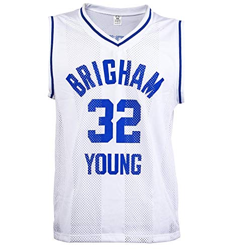 JL Sport Jimmer Fredette Basketball League Top Play BYU 32 Jersey Weste Brigham Young Gr. L, weiß JL Sport Jimmer Fredette Basketball League Top Play BYU 32 Jersey Weste Brigham Young Gr. L, weiß von JL Sport