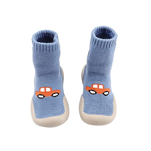 Baby Schuhe 6-12monate MäDchen Socken Schuhe Junge Bodensocken Taufe Kleinkind Schuhe Lauflernschuhe Weichen Sohle Babyschuhe Krabbelsocken Atmungsaktive Indoor Kinderschuhe Taufsocken von JLGY