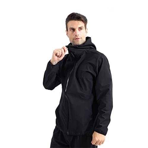 JLTPH Herren Sportjacke Winddicht Wasserdicht Thermo Laufjacke Funktionsjacke Atmungsaktiv Reflektierend Für Radfahren Laufen Wandern Outdoor-Aktivitäten von JLTPH