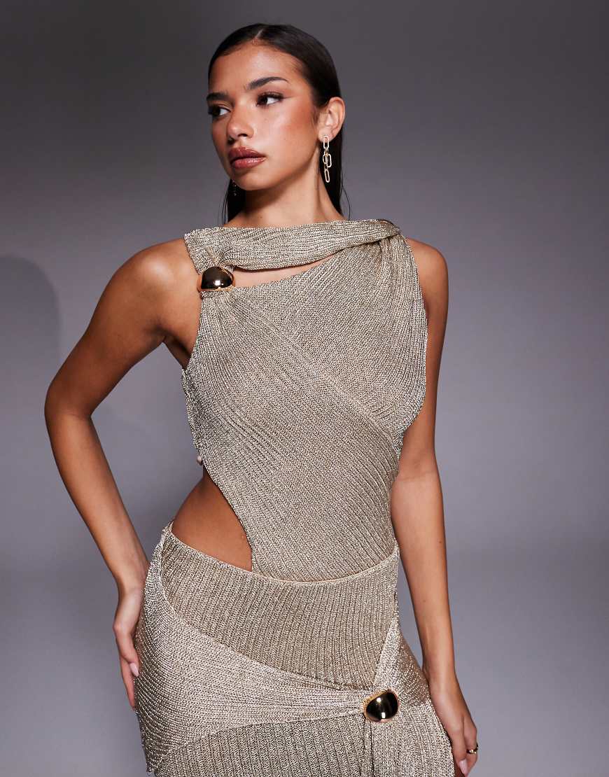 JLUXLABEL - Luminous - Metallic-Body in Gold, Kombiteil-Goldfarben von JLUXLABEL