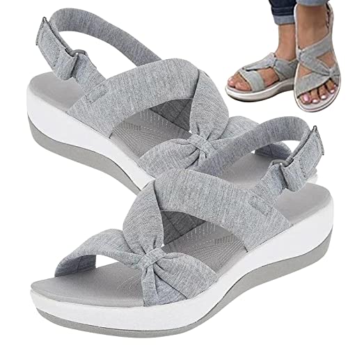 JMEDIC Damen Orthopädische Sandalen | Bequeme Damen Orthopädische Sandalen für die Unterstützung des Fußgewölbes,Outdoor Casual Trekking Schuhe von JMEDIC