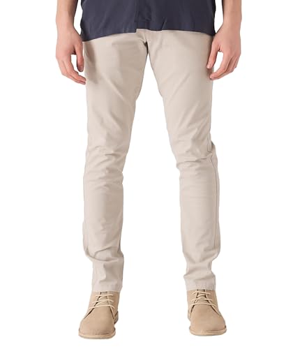 JMOJO - Stretch-Chinohose Herren Regular Fit - Unsere Chinohose Herren Slim Fit besteht aus Twill-Stoff - Diese Herren-Chinohose verfügt über EIN 5-Pocket-Design von JMOJO