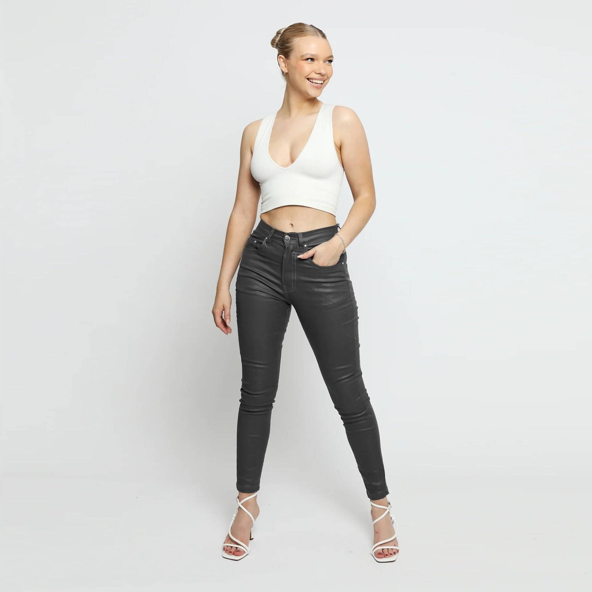 Jeans Frauen Skinny | High Waist Hose Lässige Gerade Mit Weitem Bein Hosen Lässige Streetwear Geschenk Für Sie von JMOJOBoutique