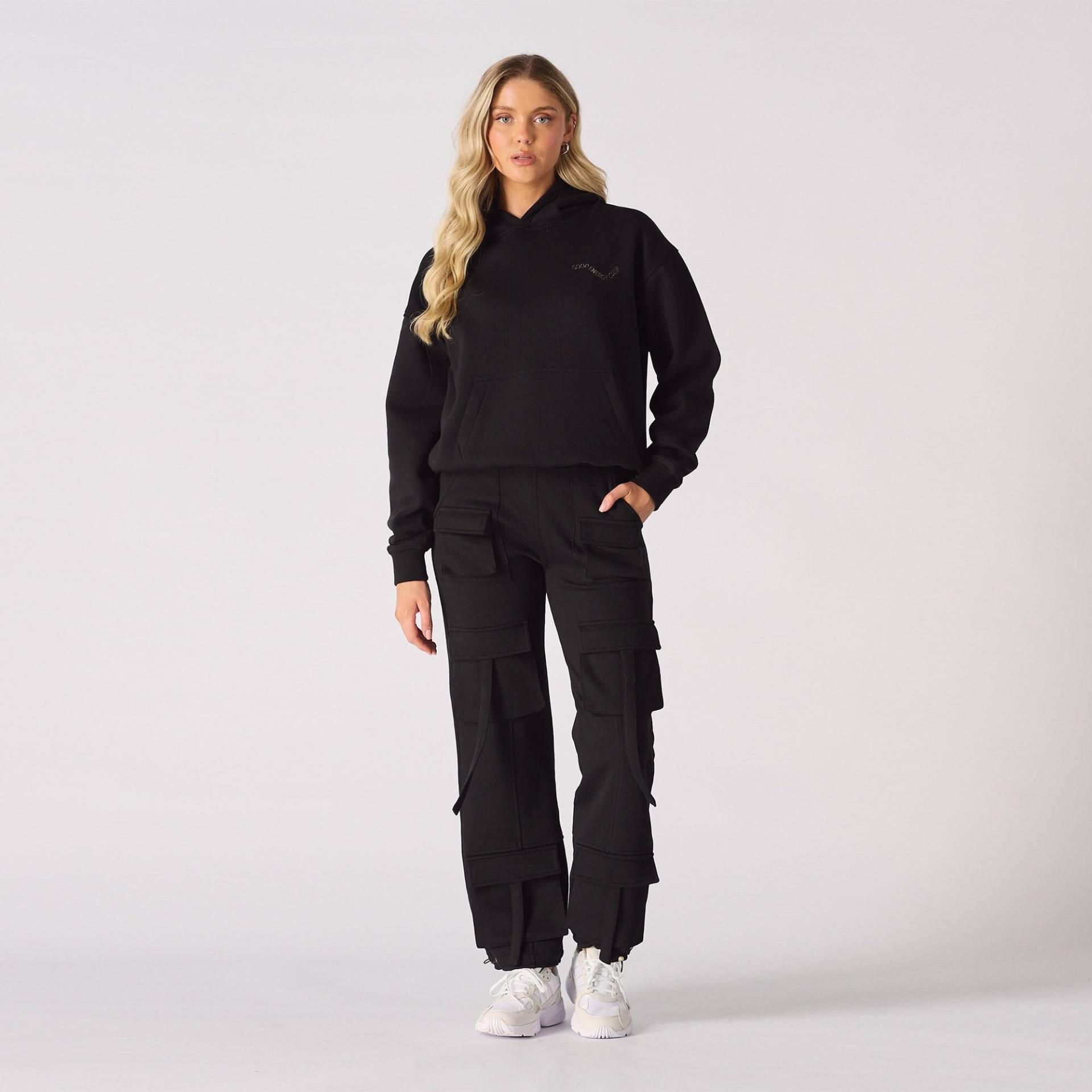 Jogger Frauen Gerades Bein Mit Quaste Detail Schwarz | Hose Für Geschenk Freund von JMOJOBoutique