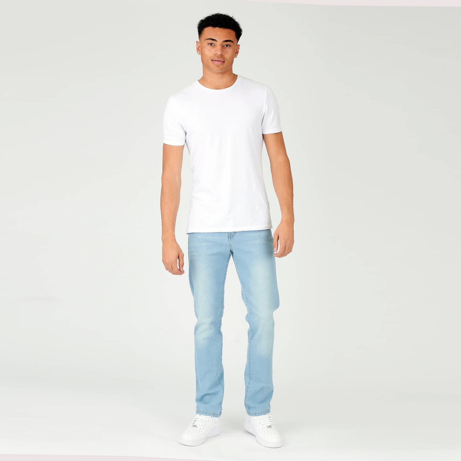 Männer Hose Slim Fit Hellblau Waschen | Neue Jeans Herren Geschenke von JMOJOBoutique