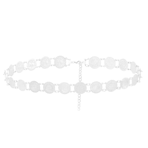 Bauchkette Goldene Münze Anhänger Taille Kette Frauen Mode Schmuck Gürtel Körper Ketten Party Schmuck Zubehör Geschenk(B) von JMORCO