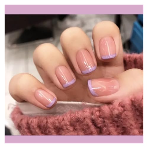 Nägel Zum Aufkleben 24Pcs/Box 2022 Cute and Playful Frozen Watermelon Women Girls Nail Art Fake Nails Handmade Coffin Cute Press-On Nails(PD-92) von JMORCO