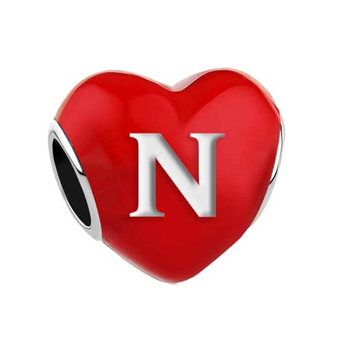 JMQJewelry Kompatibel mit Pandora-Armbändern, Initialen, Buchstaben, Alphabet, CZ, Anhänger für Armbänder JMQJewelry Kompatibel mit Pandora-Armbändern, Initialen, Buchstaben, Alphabet, CZ, Anhänger für Armbänder von JMQJewelry