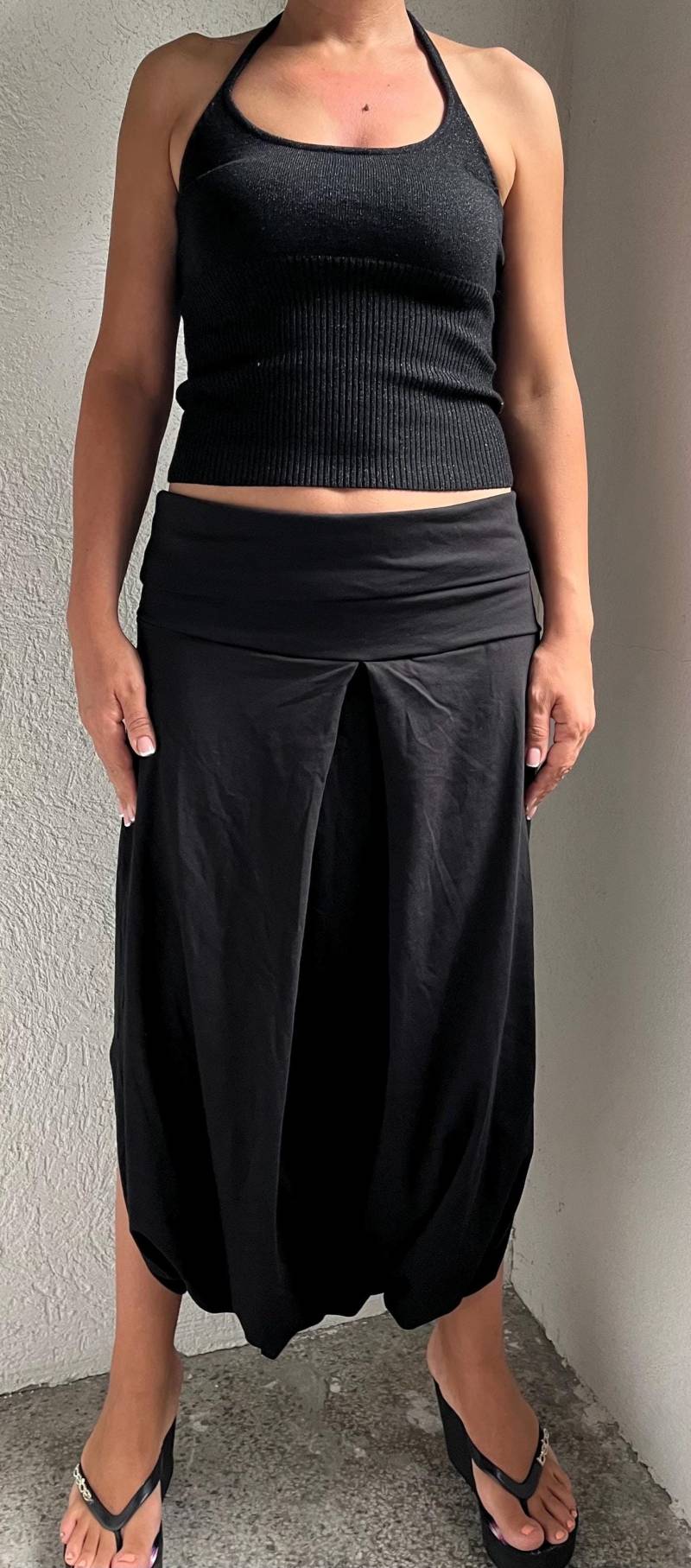 Haremshose Mit Tiefem Schritt Haremshose Mit Tiefem Schritt von JMSTYLE