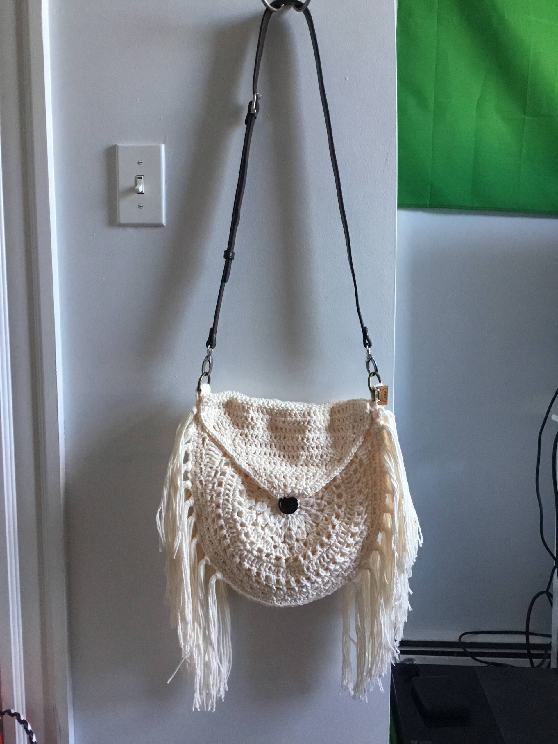 Boho Fransen Häkeltasche Boho Fransen Häkeltasche von JMacMakes
