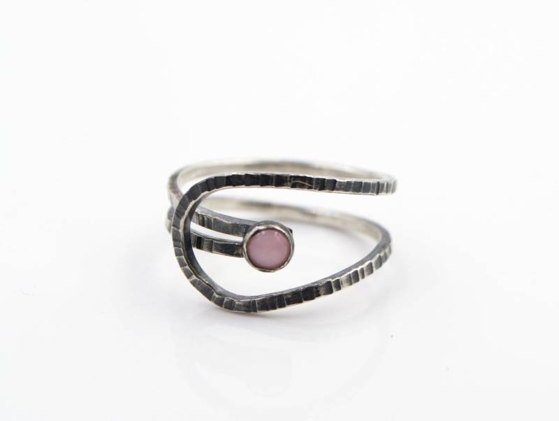 sterling Silber - Rosa Opal Ring sterling Silber - Rosa Opal Ring von JMcCormickDesigns