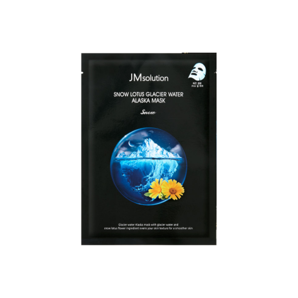 JM SOLUTION - Snow Lotus Glacier Water Alaska Mask Snow - 1stück von JMsolution