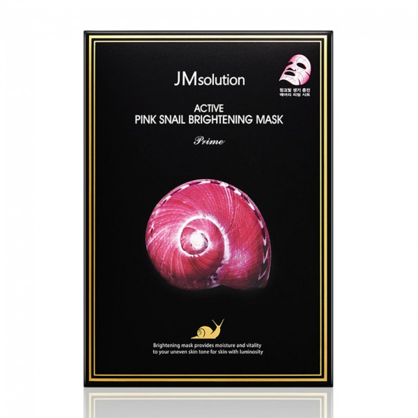 JMsolution -Active Pink Snail Brightening Mask Prime - 10stücke von JMsolution