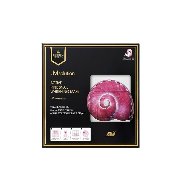 JMsolution - Active Pink Snail Whitening Mask Premium - 33ml*5ea von JMsolution