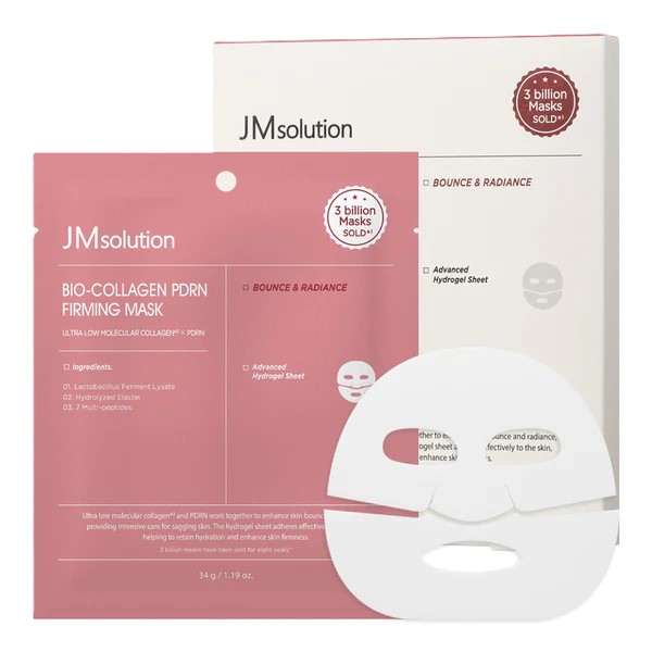 JMsolution - Bio-Collagen PDRN Firming Mask - 34g / 4ea von JMsolution