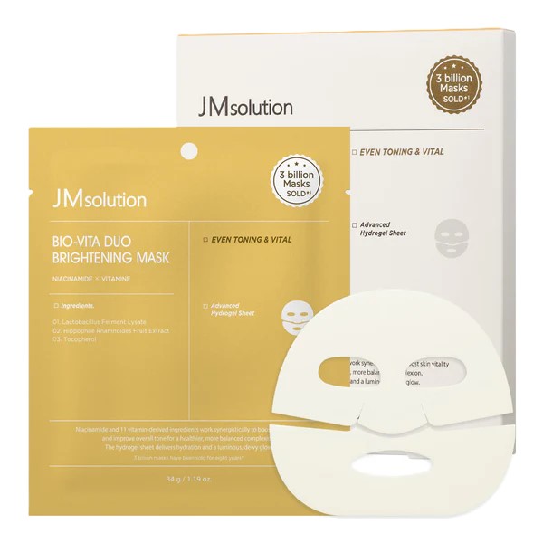 JMsolution - Bio-Vita Duo Brightening Mask - 34g / 4ea von JMsolution