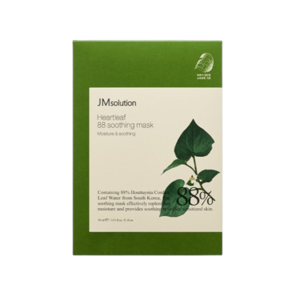 JMsolution - Heartleaf 88 Soothing Mask - 30ml*10ea von JMsolution
