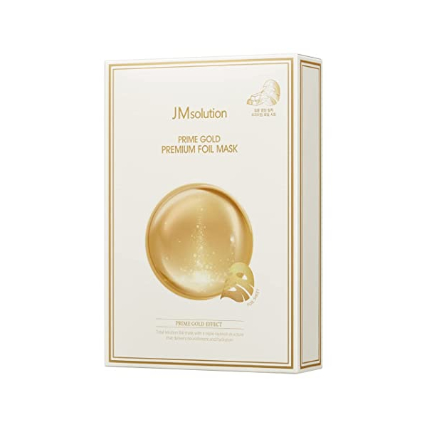 JMsolution - Prime Gold Premium Foil Mask - 10stücke von JMsolution