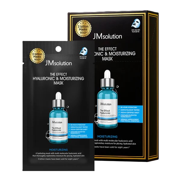 JMsolution - The Effect Hyaluronic & Moisturizing Mask - 10pcs von JMsolution