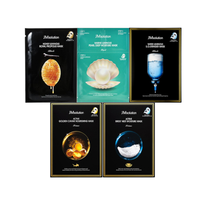 JMsolution Top 5 Best Seller Mask Trial Set (New) von JMsolution