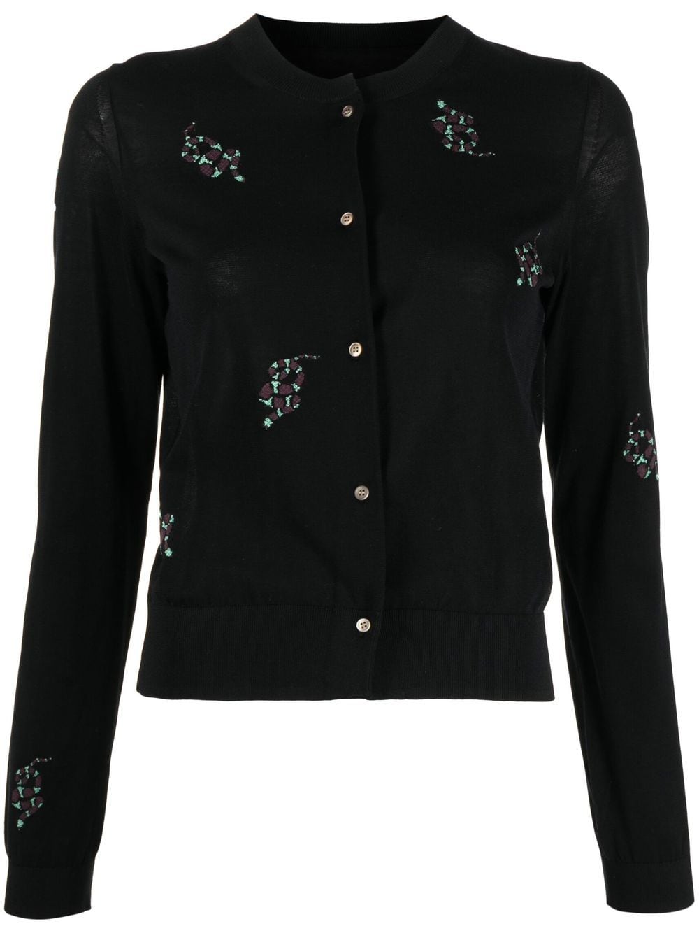 JNBY Cropped-Cardigan - Schwarz von JNBY