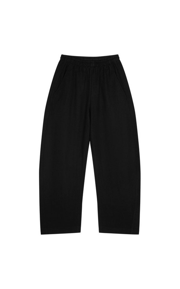 JNBY Stoffhose Damen bequeme Wollhose mit Gummibund von JNBY