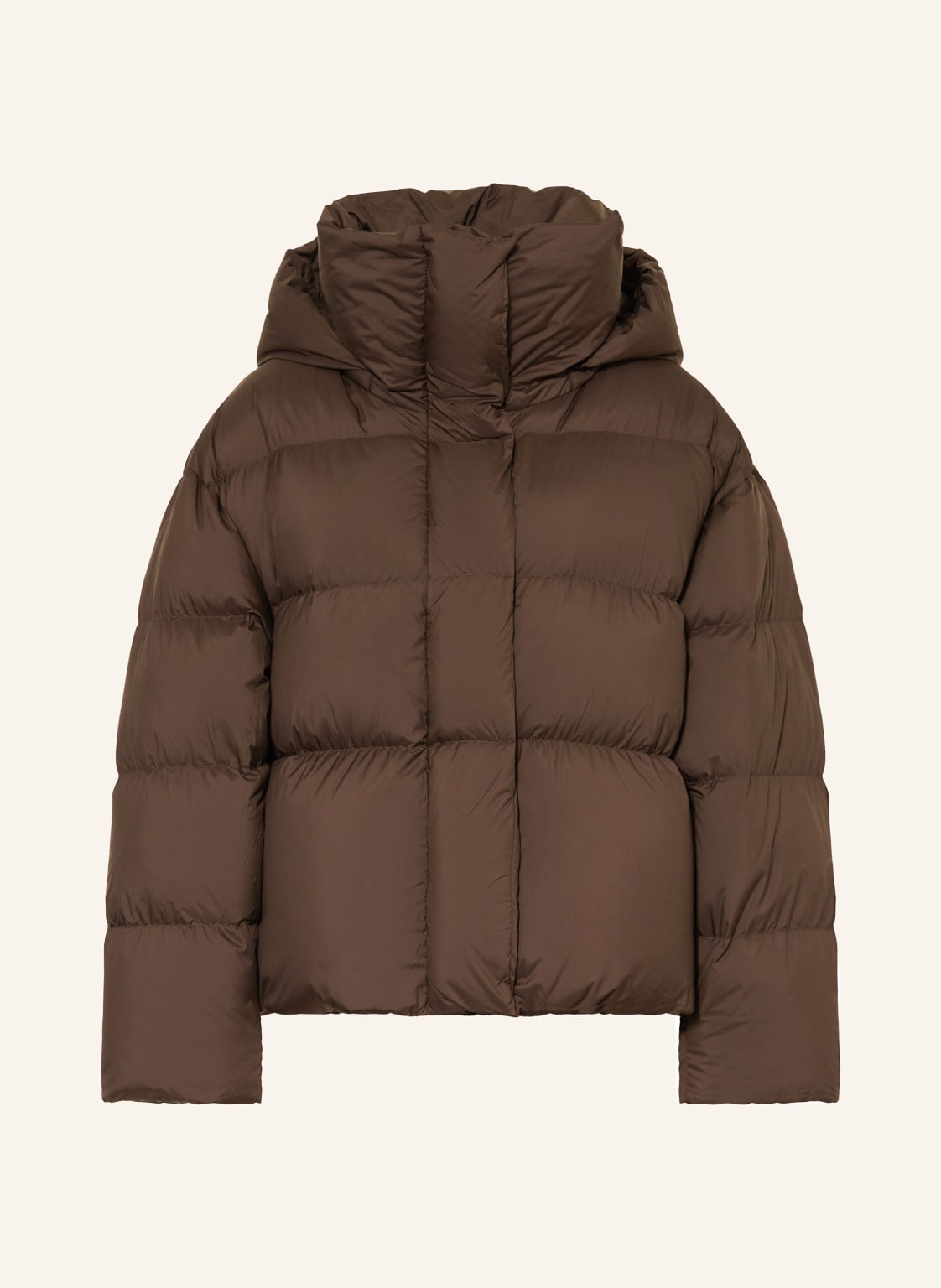 Jnby Daunenjacke Mit Abnehmbarer Kapuze braun von JNBY