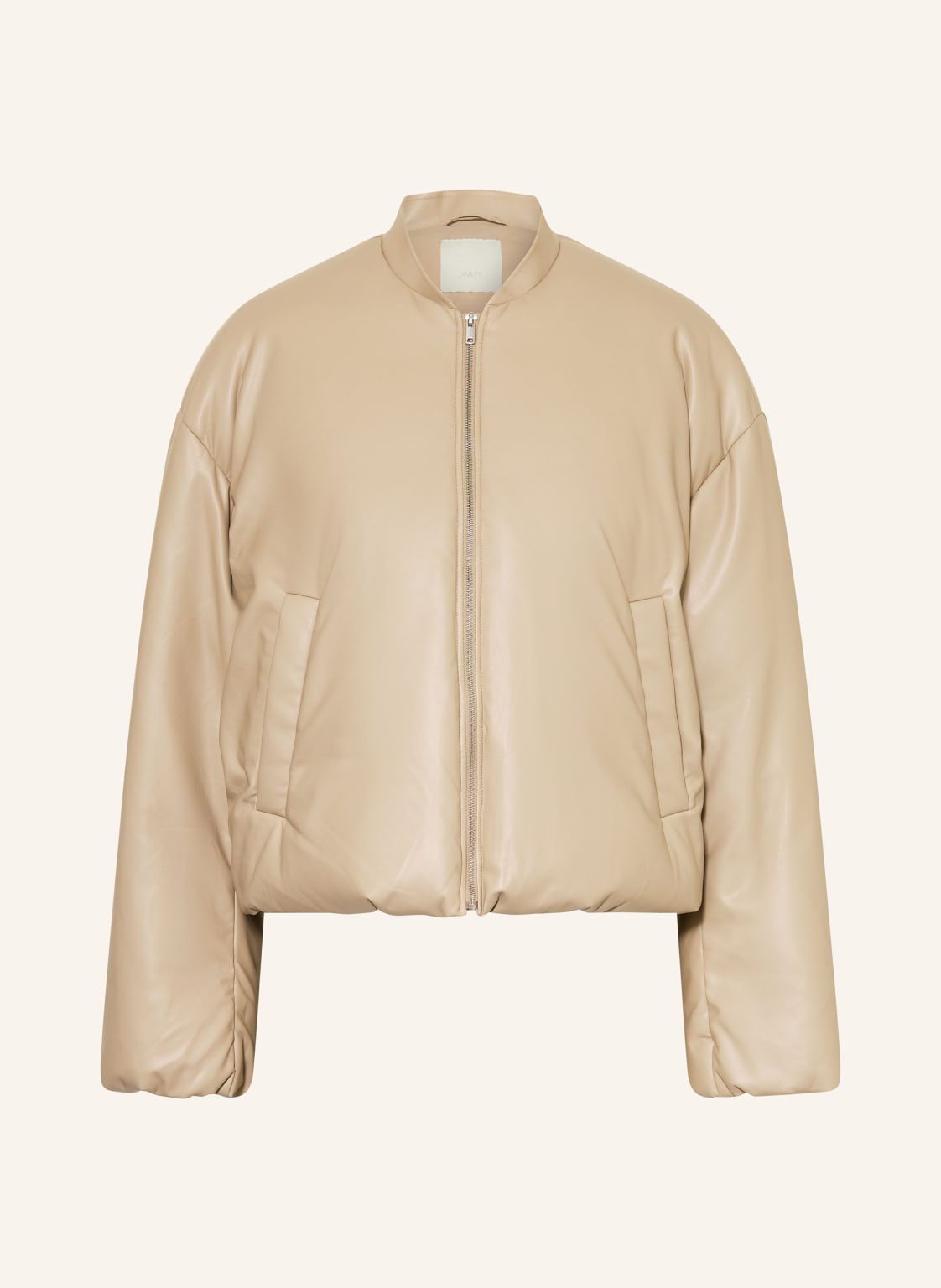 Jnby Daunenjacke In Lederoptik braun von JNBY