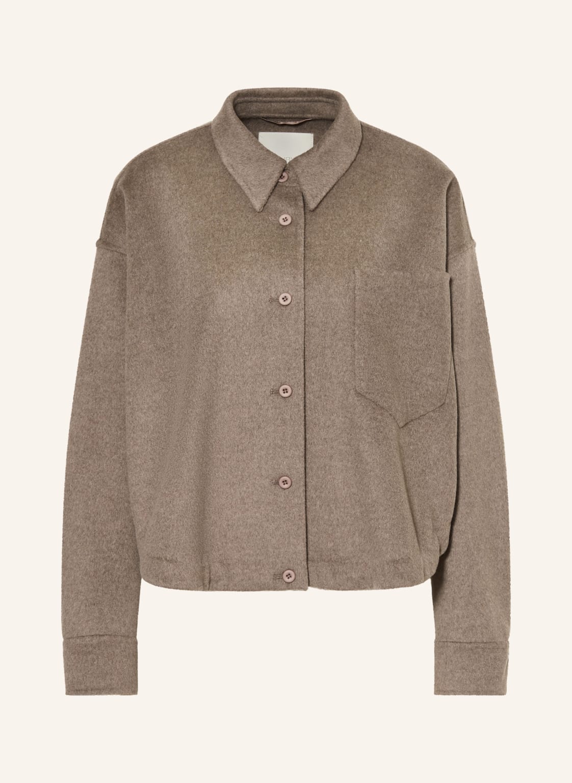 Jnby Overjacket Mit Cashemere braun von JNBY