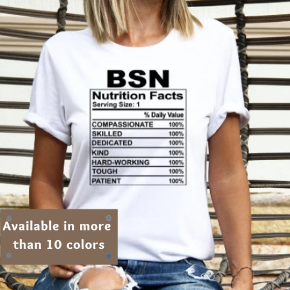 Bsn Umstandsshirt, Tsn Tshirt, Bachelor Of Science in Nursing Tshirt von JNCApparel