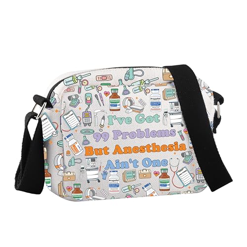 CRNA Anästhetist Gift I've Got 99 Problems But Anesthesia Ain't One Crossbody Bag Residency Gift, I've Got 99 Hcb CRNA Anästhetist Gift I've Got 99 Problems But Anesthesia Ain't One Crossbody Bag Residency Gift, I've Got 99 Hcb von JNIAP