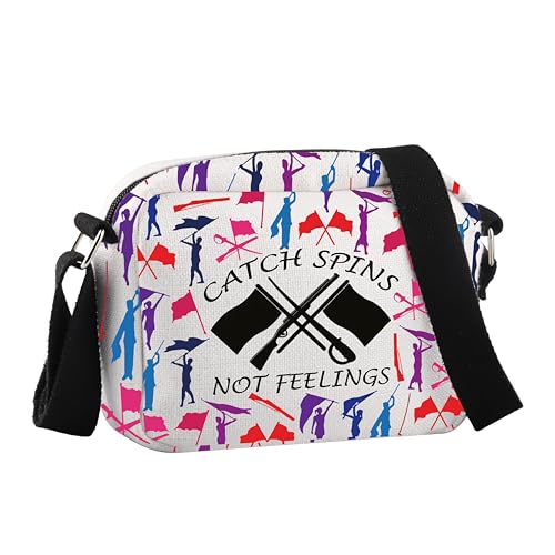 Color Guard Team Gift Catch Spins Not Feelings Crossbody Bag Winter Guard Geschenk, Catch Spins Hcb von JNIAP