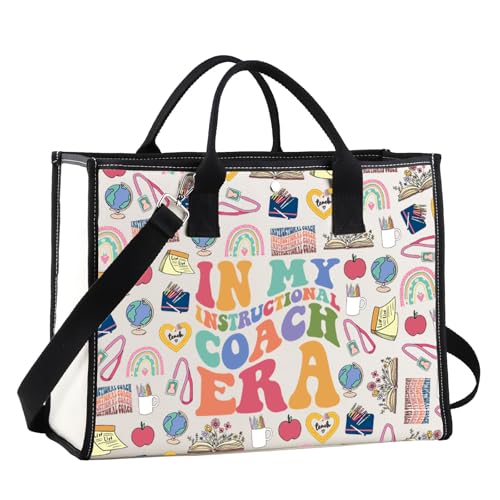 JNIAP Coach-Tragetasche mit Anleitung (in englischer Sprache), Geschenk für Lehrer, Lehrassistent, Tragetasche mit Anleitung, Large von JNIAP