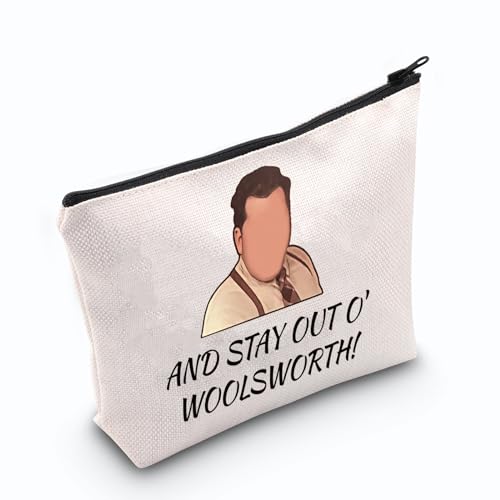 JNIAP Kosmetiktasche mit Aufschrift "O Brother Where Art You", Geschenk für Damen, mit Reißverschluss, und bleiben, Neuheit von JNIAP