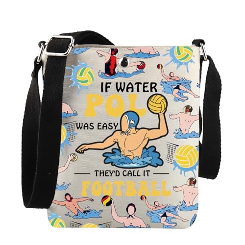 JNIAP Waterpolo Player Gift If Water Polo Was Easy They'd Call It Football Crossbody Bag Waterpolo Team Gift, If Water Polo Xk JNIAP Waterpolo Player Gift If Water Polo Was Easy They'd Call It Football Crossbody Bag Waterpolo Team Gift, If Water Polo Xk von JNIAP