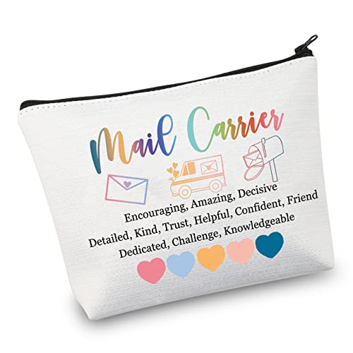 Mail-Carrier Make-up-Tasche Wertschätzung Postträger Geschenk Postarbeiter Geschenke für sie Post Office Mailman Geschenk, Make-up-Tasche von JNIAP