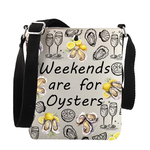 Oyster Farm Gift Weekends are for Oysters Crossbody-Tasche Meeresfrüchte-Liebhaber Geschenk, Für Oysters Xk Oyster Farm Gift Weekends are for Oysters Crossbody-Tasche Meeresfrüchte-Liebhaber Geschenk, Für Oysters Xk von JNIAP