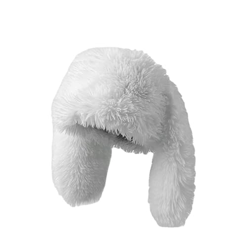 JNWHY Wintermützen für Frauen Bucket caps Fischerhut Abdeckungen Ohren Hut Schwarz Beanie Kaltes Wetter Hut Kopfbedeckung Warme Mütze, 36 DE, EinheitsgröÃŸe von JNWHY