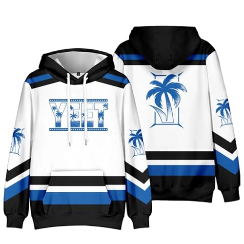 JNYEHSUI Hoodie Für Frauen Kapuzen Herren Und Damen Cosplay Sweatshirt Jey USO Yeet 3D Bedruckter Kapuzenpullover Street Harajuku Mit Langen Ärmeln Sportoberteil Mit Kordelzug Lässiges-Blue||x_l von JNYEHSUI