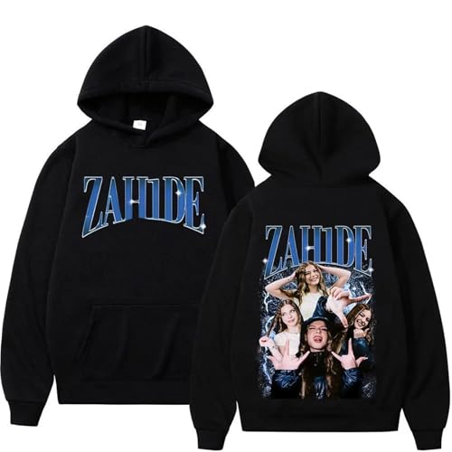 JNYEHSUI Hoodie Für Männer Kapuzen Zahide 2D Bedruckter Kapuzenpullover Modisches Lässiges Sweatshirt Street Harajuku Mit Langen Ärmeln Herren Und Damen Cosplay Sweatshirt-Black||x_s von JNYEHSUI
