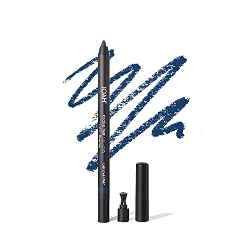 JOAH Make Her Gel-ous Gel-Eyeliner mit selbstschärfendem Bleistift, wasserdicht und lang anhaltende Farbdefinition, Dunkelblau JOAH Make Her Gel-ous Gel-Eyeliner mit selbstschärfendem Bleistift, wasserdicht und lang anhaltende Farbdefinition, Dunkelblau von JOAH