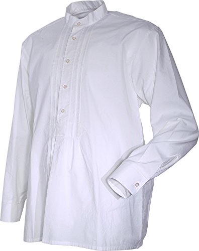 JOB Zunfthemd Zunftstaude/Hemd/Staude Langarm Dachdecker Zimmerer weiß (XXL) von JOB