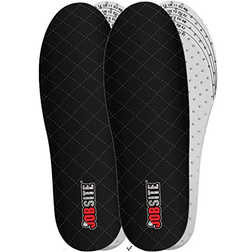 JobSite Warm Feet Thermo-Einlegesohlen - 3M Thinsulate Isolierung - Herren 8-13 - 2 Paar von JOB SITE