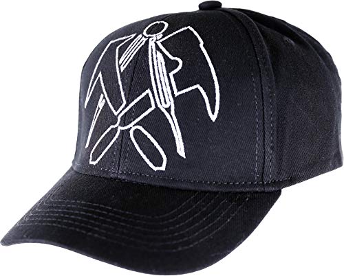 JOB Dachdecker-Cap mit Zunft-Emblem schwarz - verstellbar von JOB