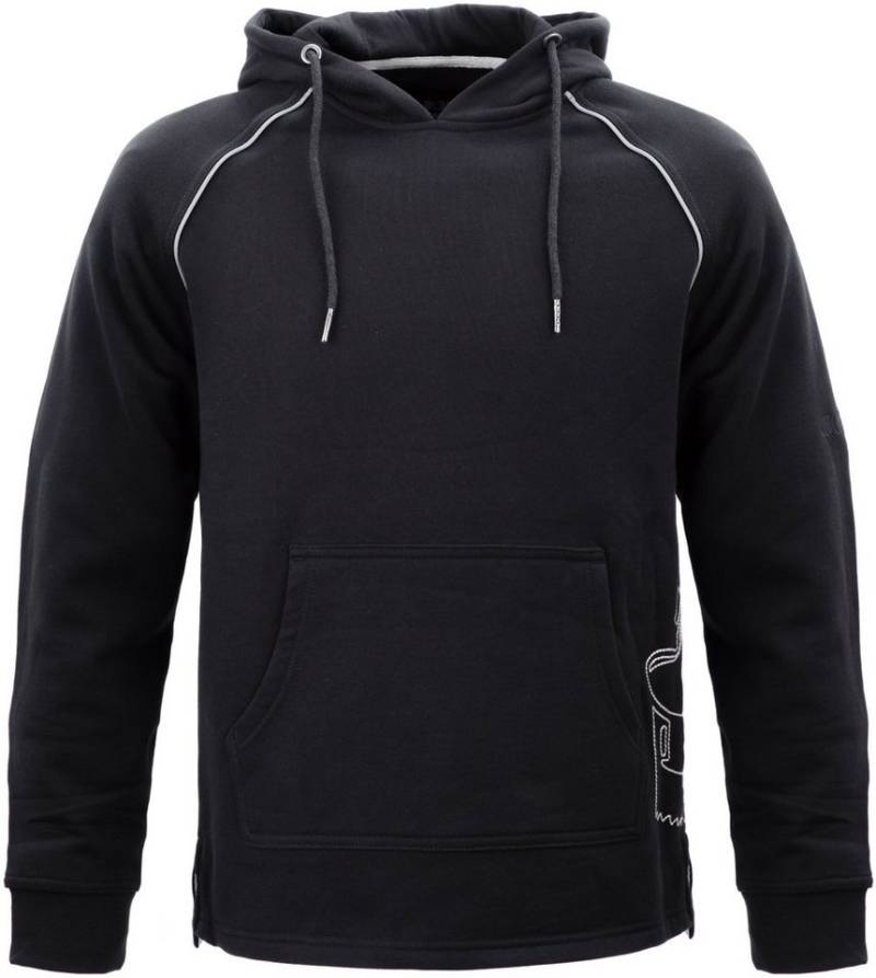 JOB Hoodie Sweat-Hoodie AMRUM ZIMMERER schwarz Kapuze und Känguru-Tasche von JOB