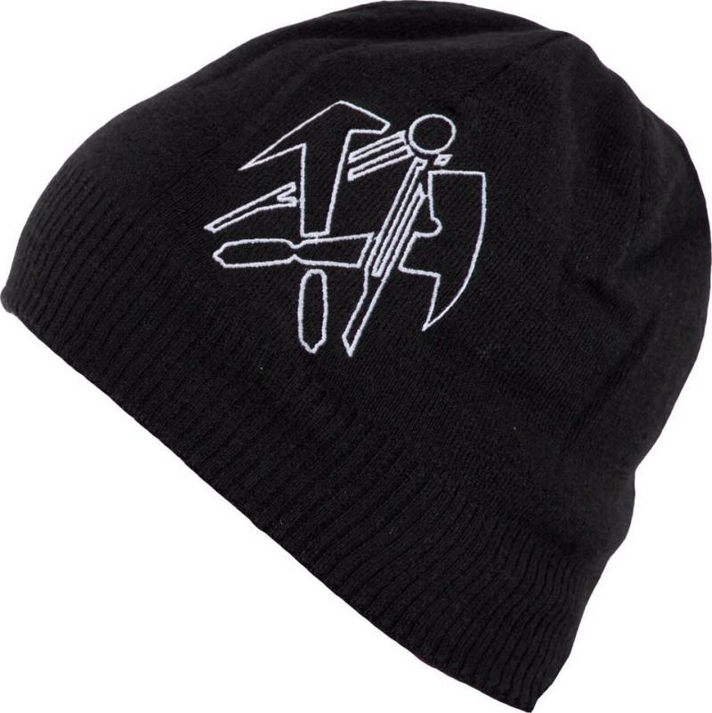 JOB Strickmütze Mütze Strickmütze schwarz Zimmerer Dachdecker von JOB
